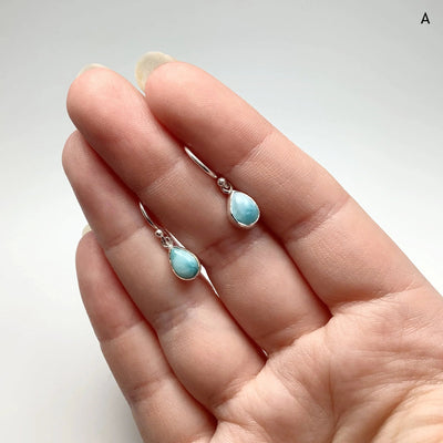 Larimar Dangle Earrings