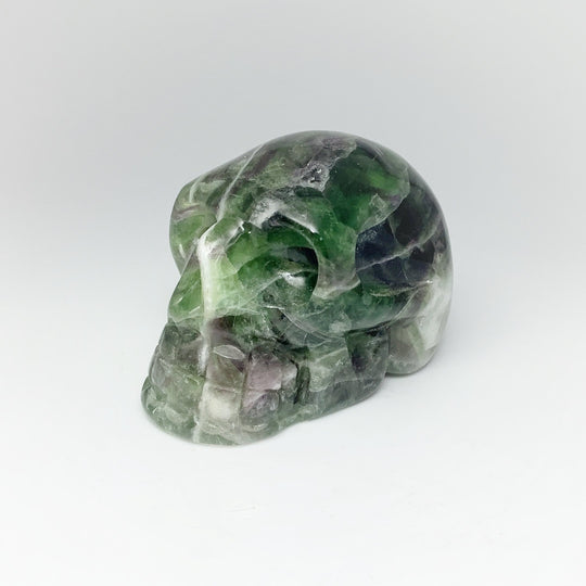 Carved Fluorite Skull - Rocks and Gems Canada