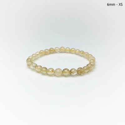 Citrine Beaded Bracelet