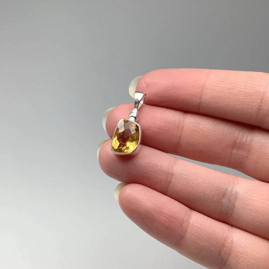 Citrine Pendant - Rocks and Gems Canada