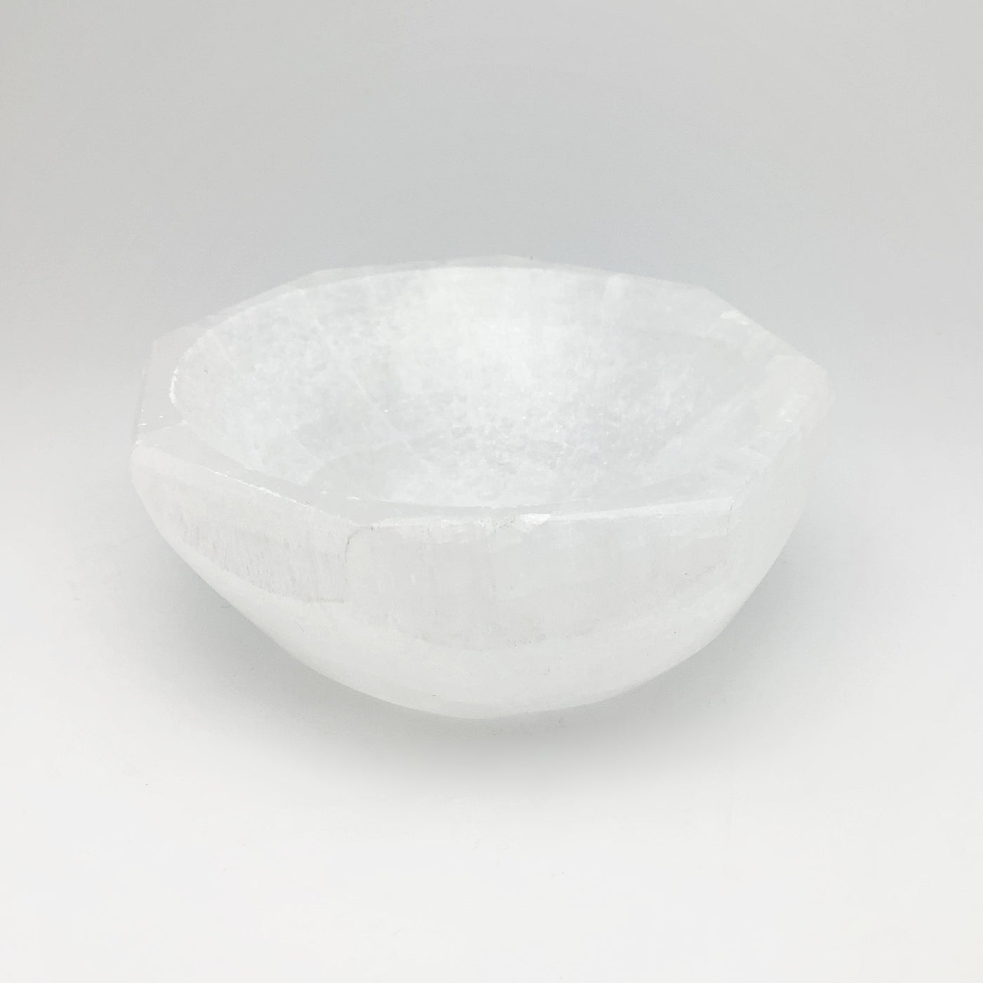 Selenite Octagon Bowl