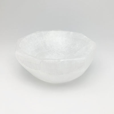 Selenite Octagon Bowl