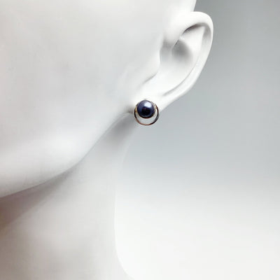 Tahitian Pearl Stud Earrings