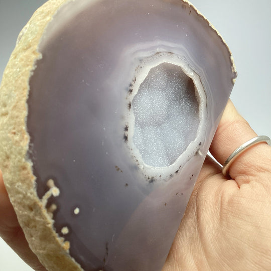 Natural Agate Geode - Rocks and Gems Canada
