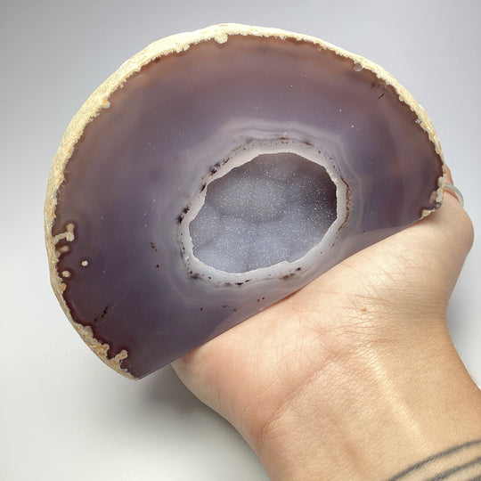 Natural Agate Geode - Rocks and Gems Canada