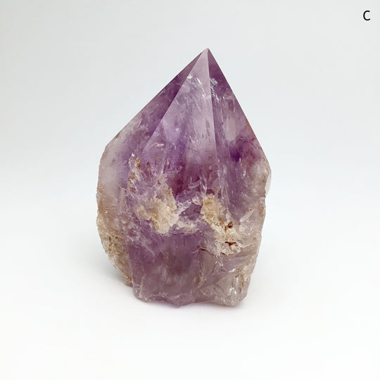 Amethyst Half Polished Point - Rocks and Gems Canada