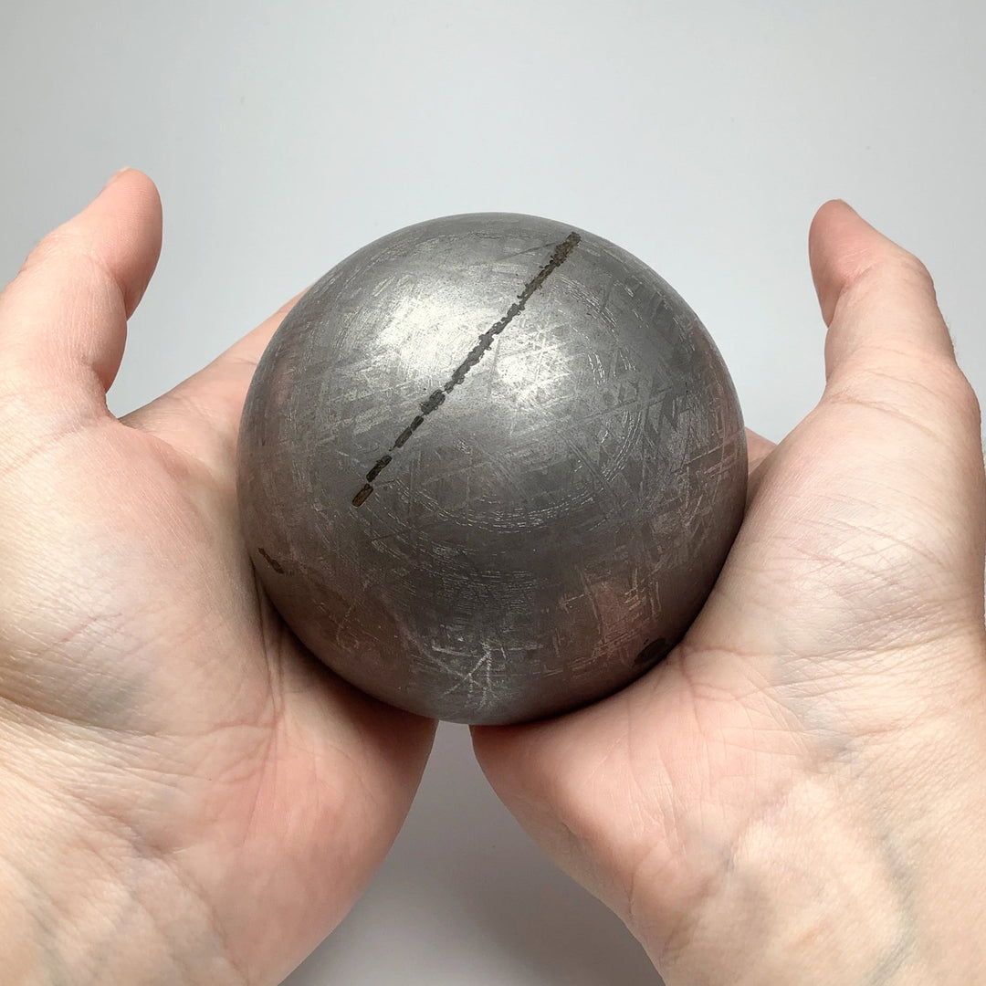 Gibeon Meteorite Sphere - Rocks and Gems Canada