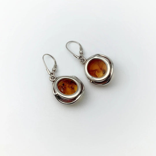 Ombre Amber Dangle Earrings - Rocks and Gems Canada