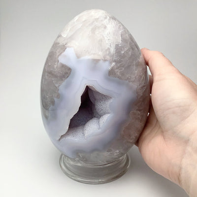 Large Agate Geode Egg