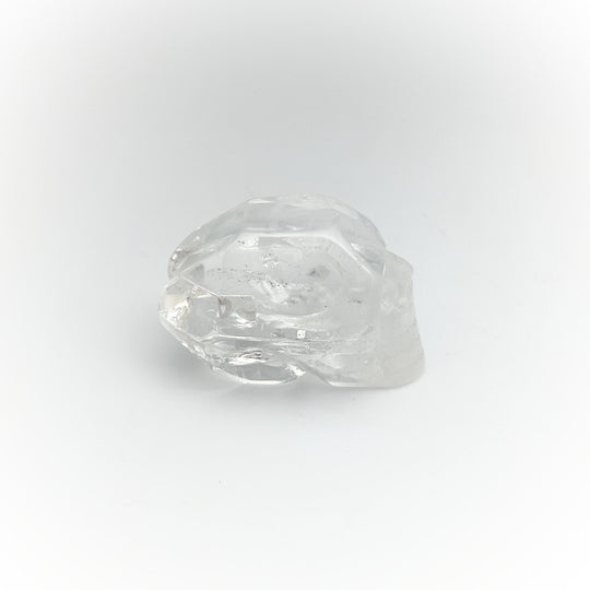 Carved Quartz Point Crystal Skull - Rocks and Gems Canada