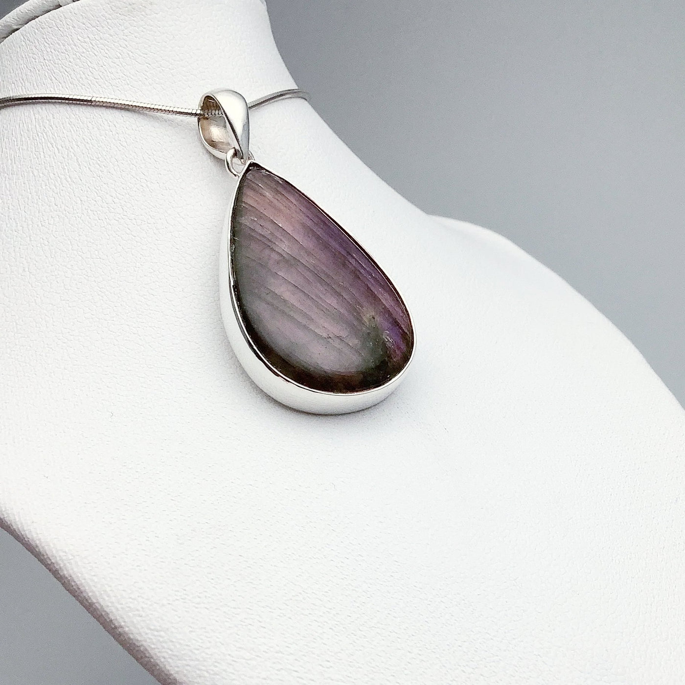 Purple Labradorite Pendant