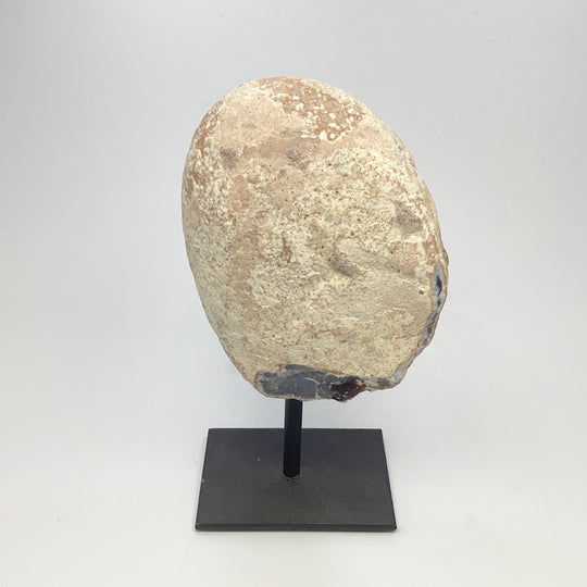 Natural Agate Geode on Stand - Rocks and Gems Canada