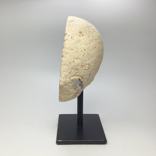 Natural Agate Geode on Stand - Rocks and Gems Canada