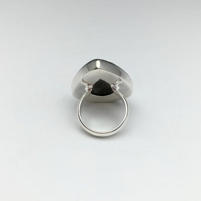 Labradorite Carved Ring