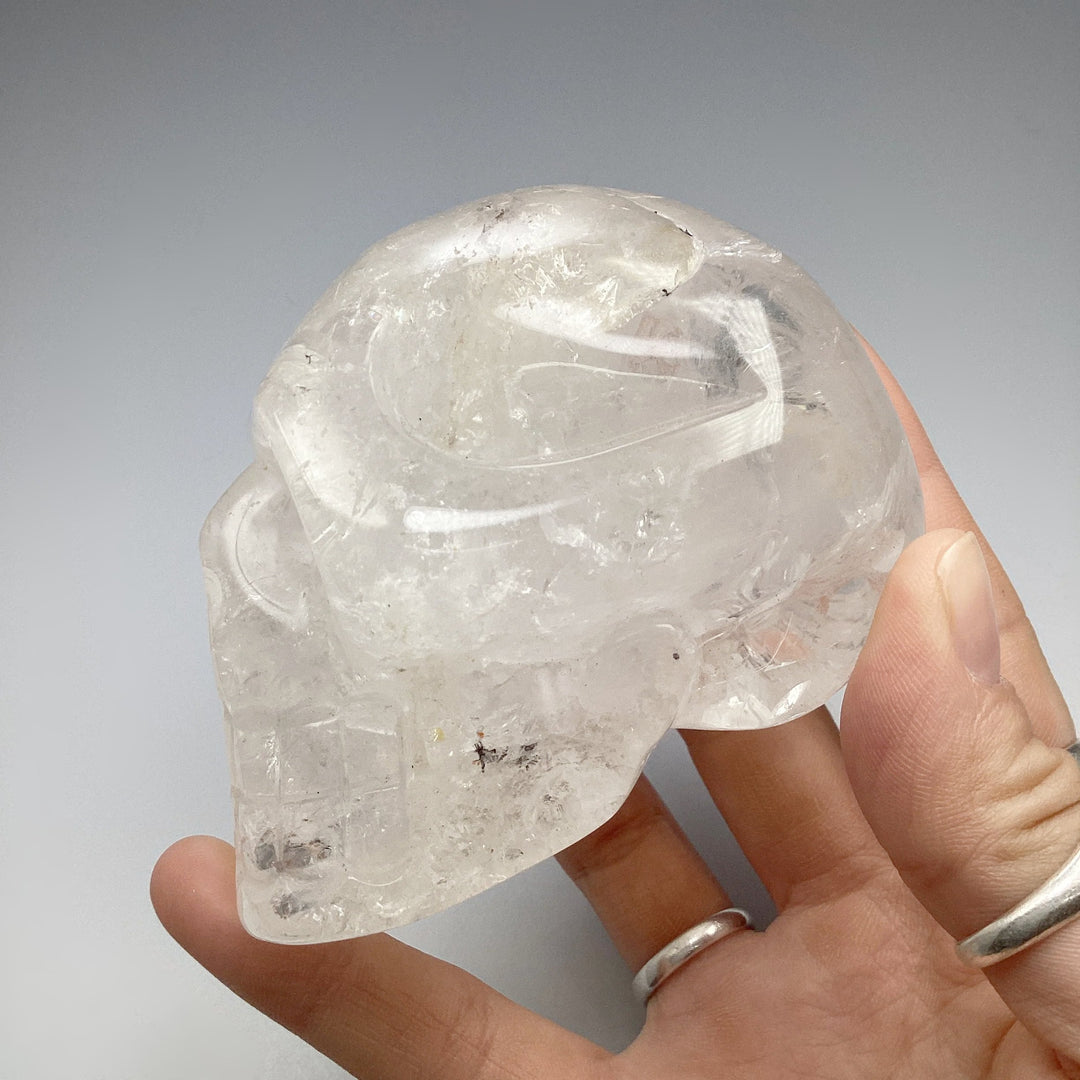 Girasol Quartz Skull - Rocks and Gems Canada