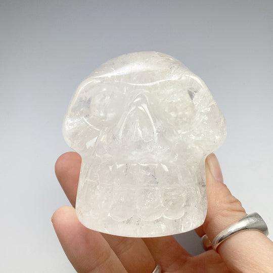 Girasol Quartz Skull - Rocks and Gems Canada