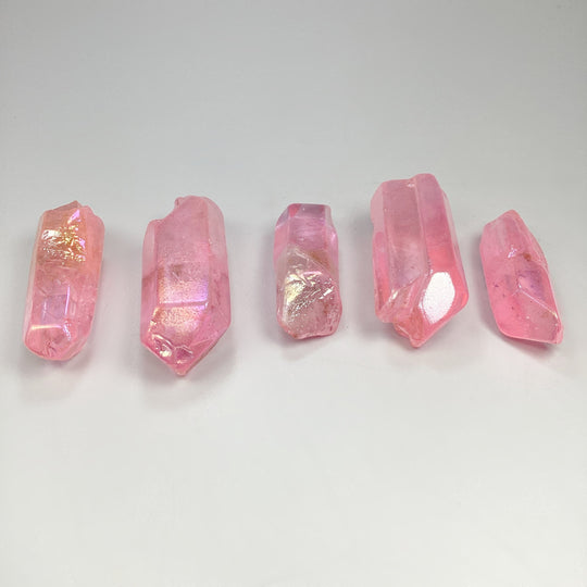Bubblegum Quartz Point - Rocks and Gems Canada