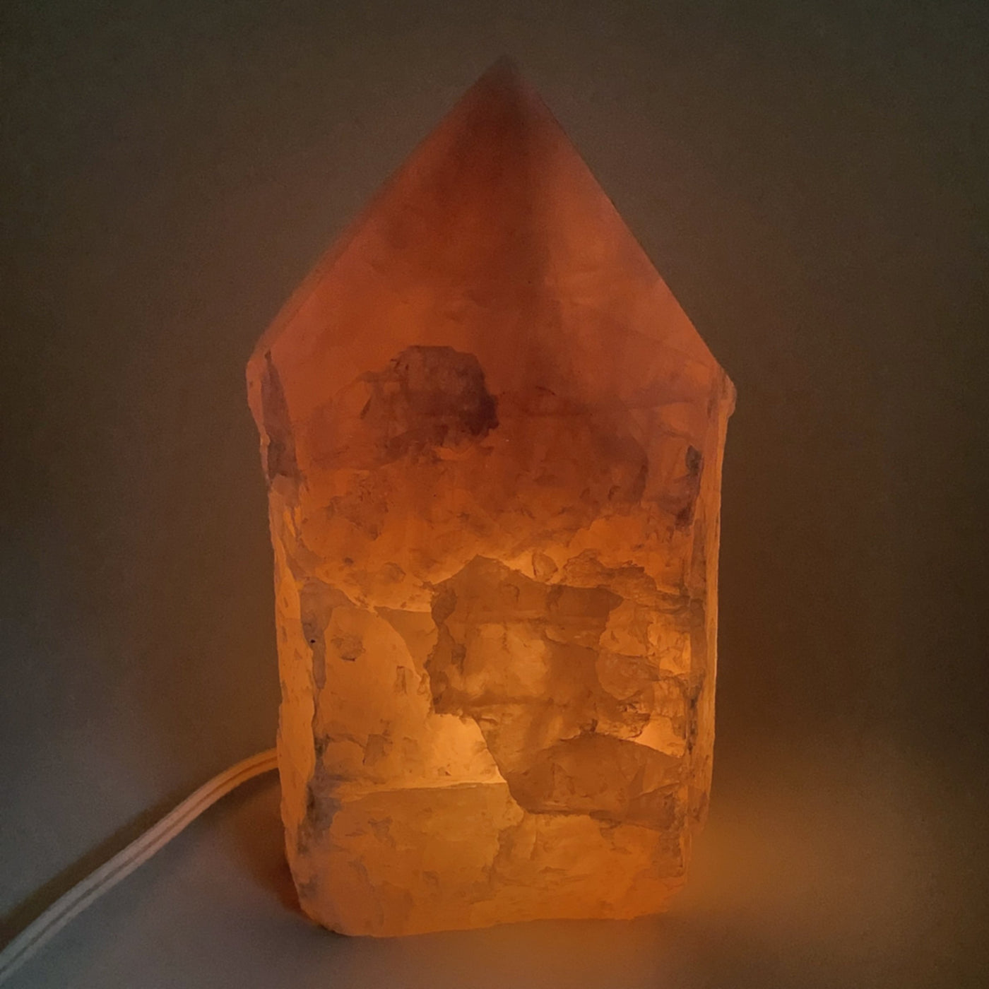 Rose Quartz Lamp