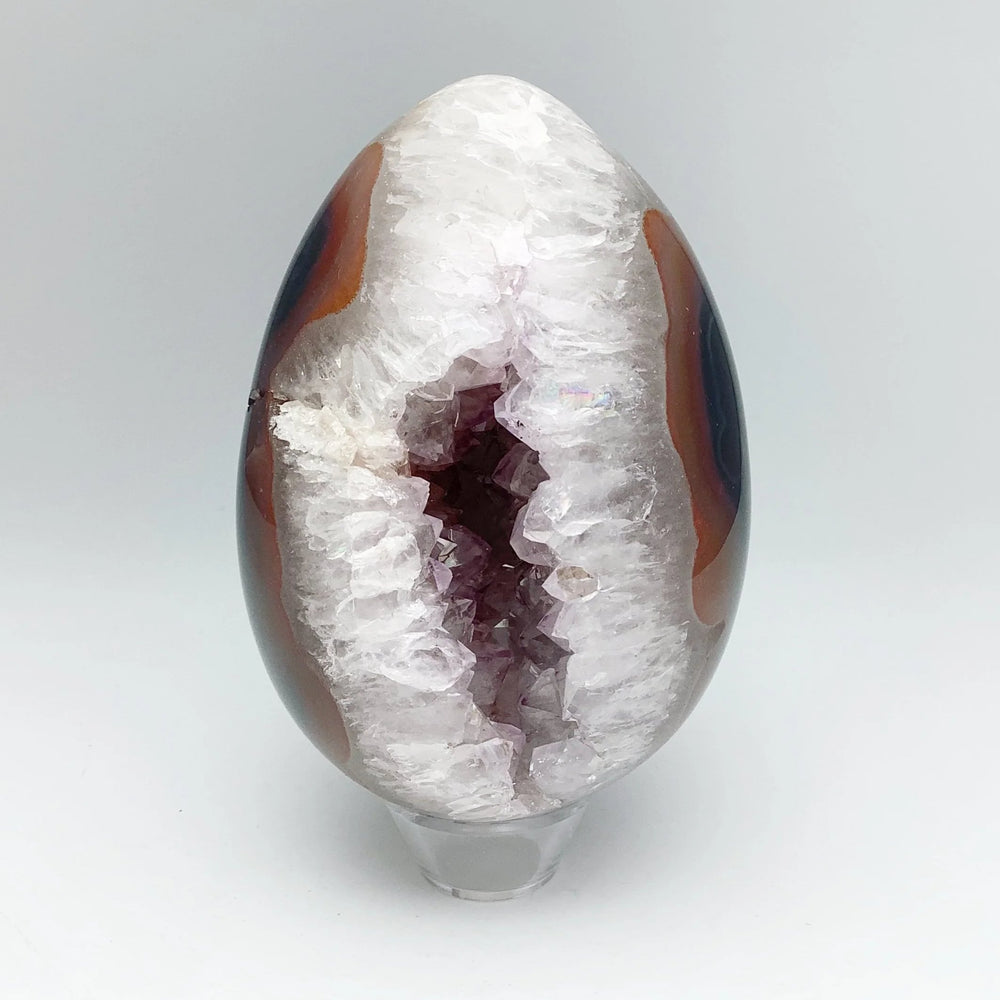 Agate Geode Egg - Rocks and Gems Canada