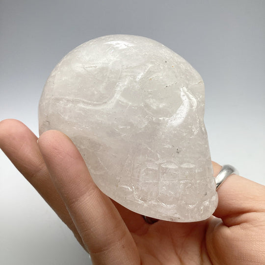 Girasol Quartz Skull - Rocks and Gems Canada