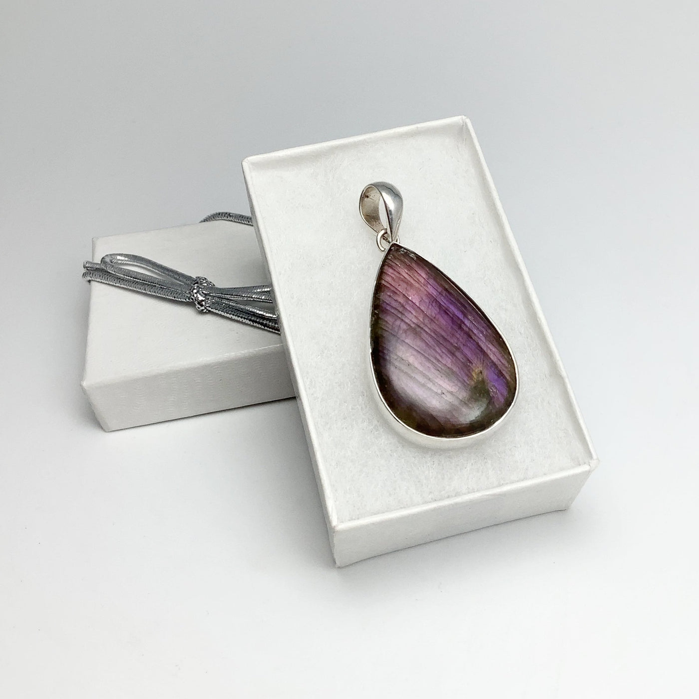 Purple Labradorite Pendant