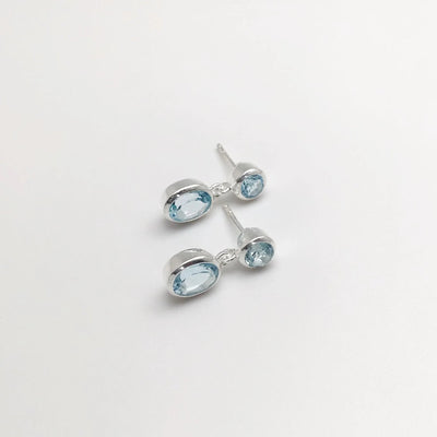 Topaz Stud Earrings