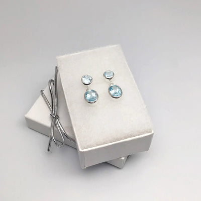 Topaz Stud Earrings