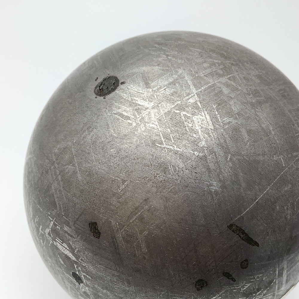 Gibeon Meteorite Sphere - Rocks and Gems Canada