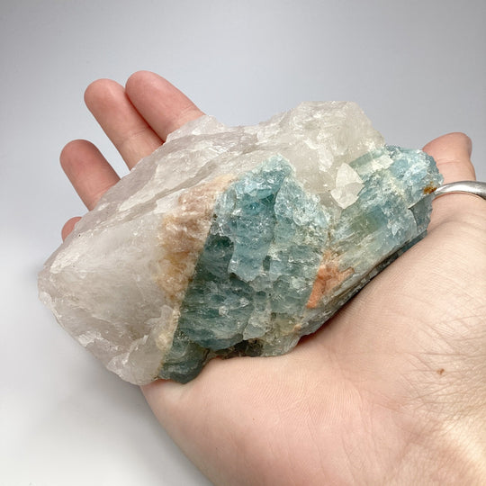 Aquamarine in Matrix - Rocks and Gems Canada