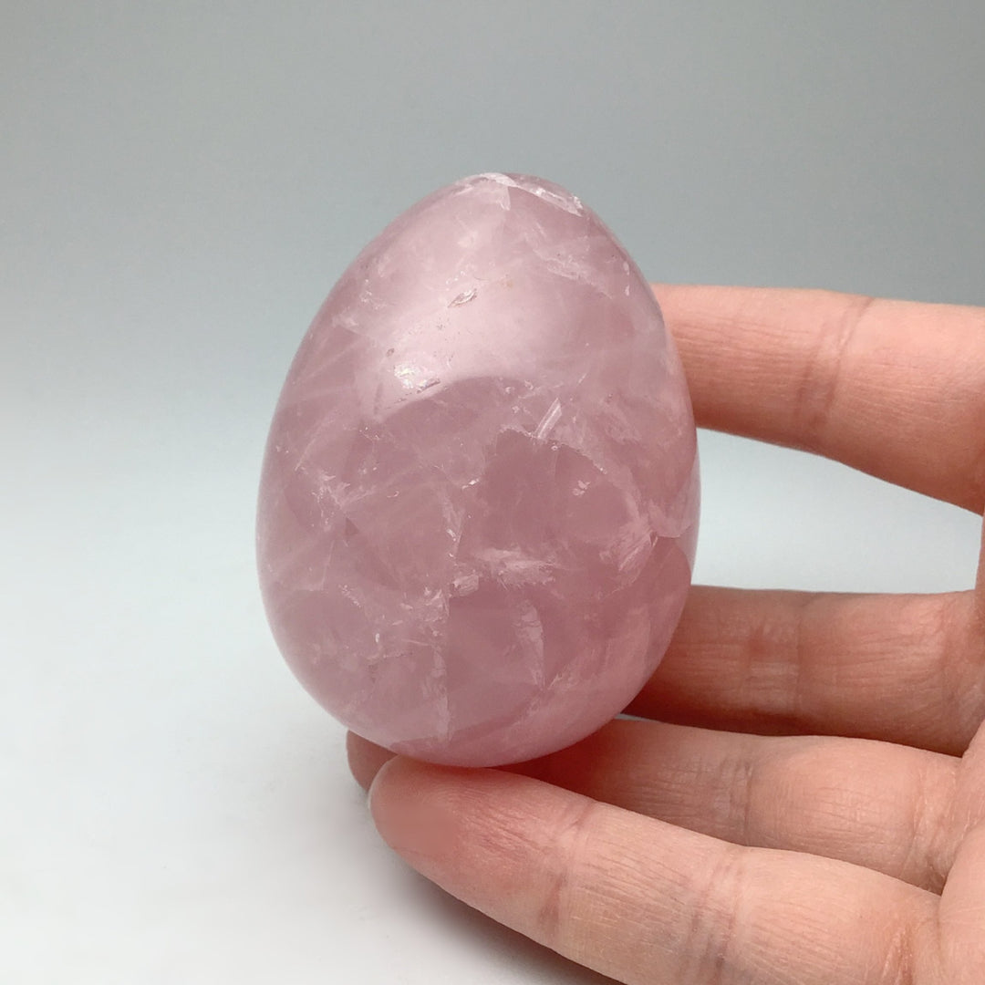 Rose Quartz Egg - Rocks and Gems Canada