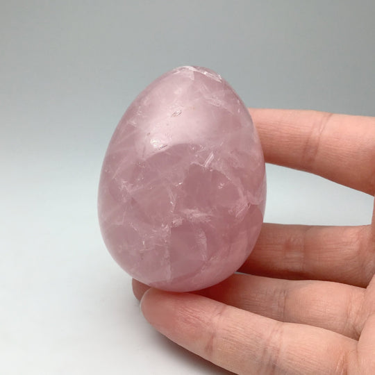 Rose Quartz Egg - Rocks and Gems Canada