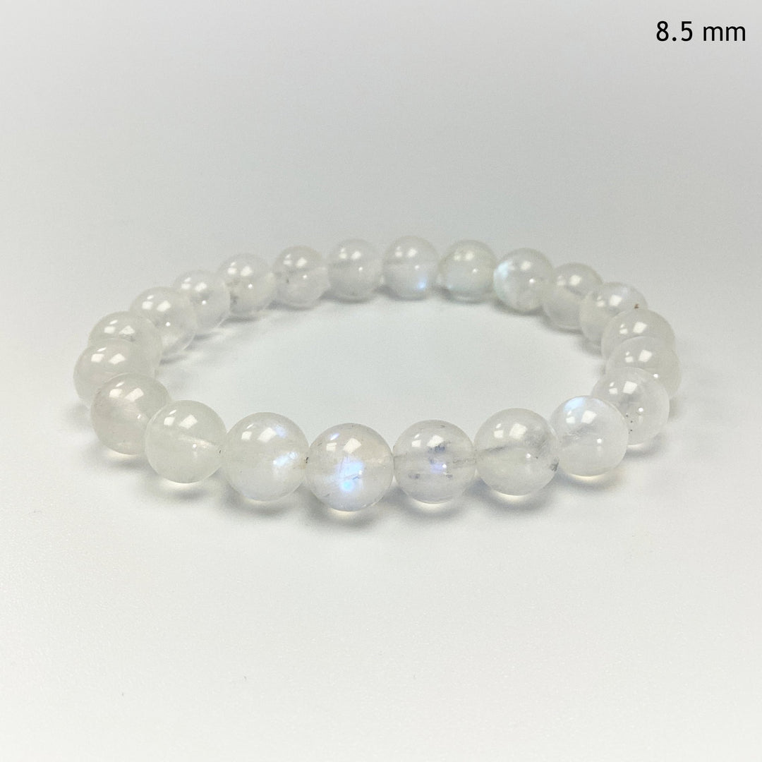 Moonstone Beaded Bracelet - High Quality - Rocks and Gems Canada