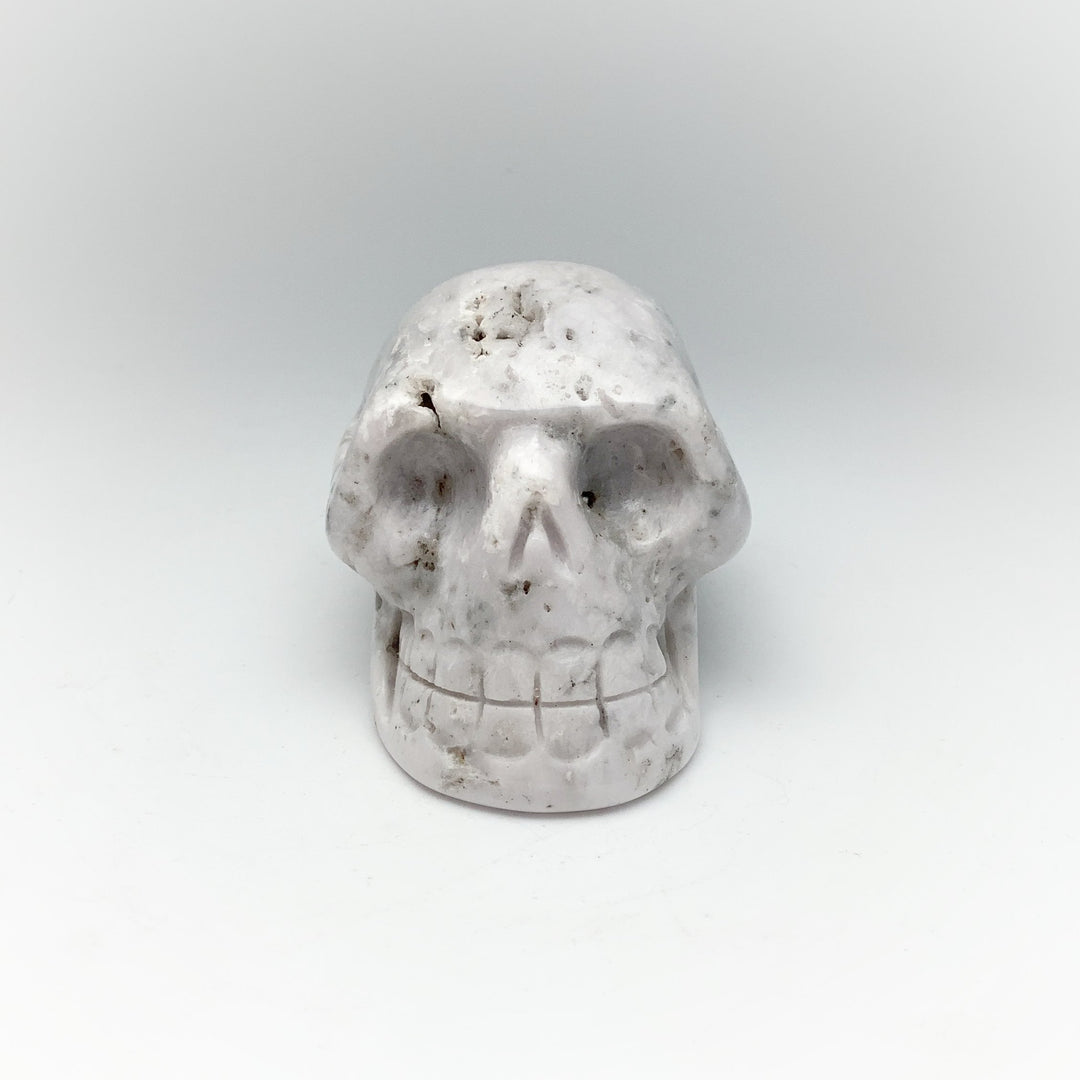 Carved Agate Skull - Rocks and Gems Canada