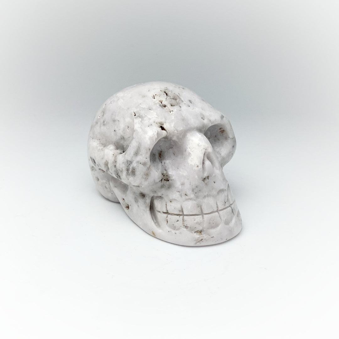 Carved Agate Skull - Rocks and Gems Canada