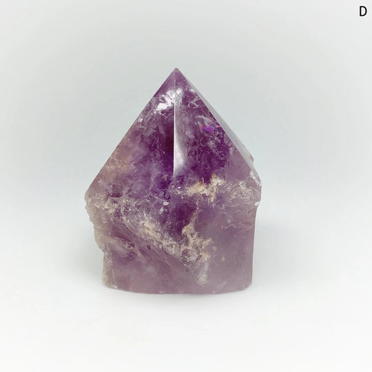 Amethyst Half Polished Point - Rocks and Gems Canada