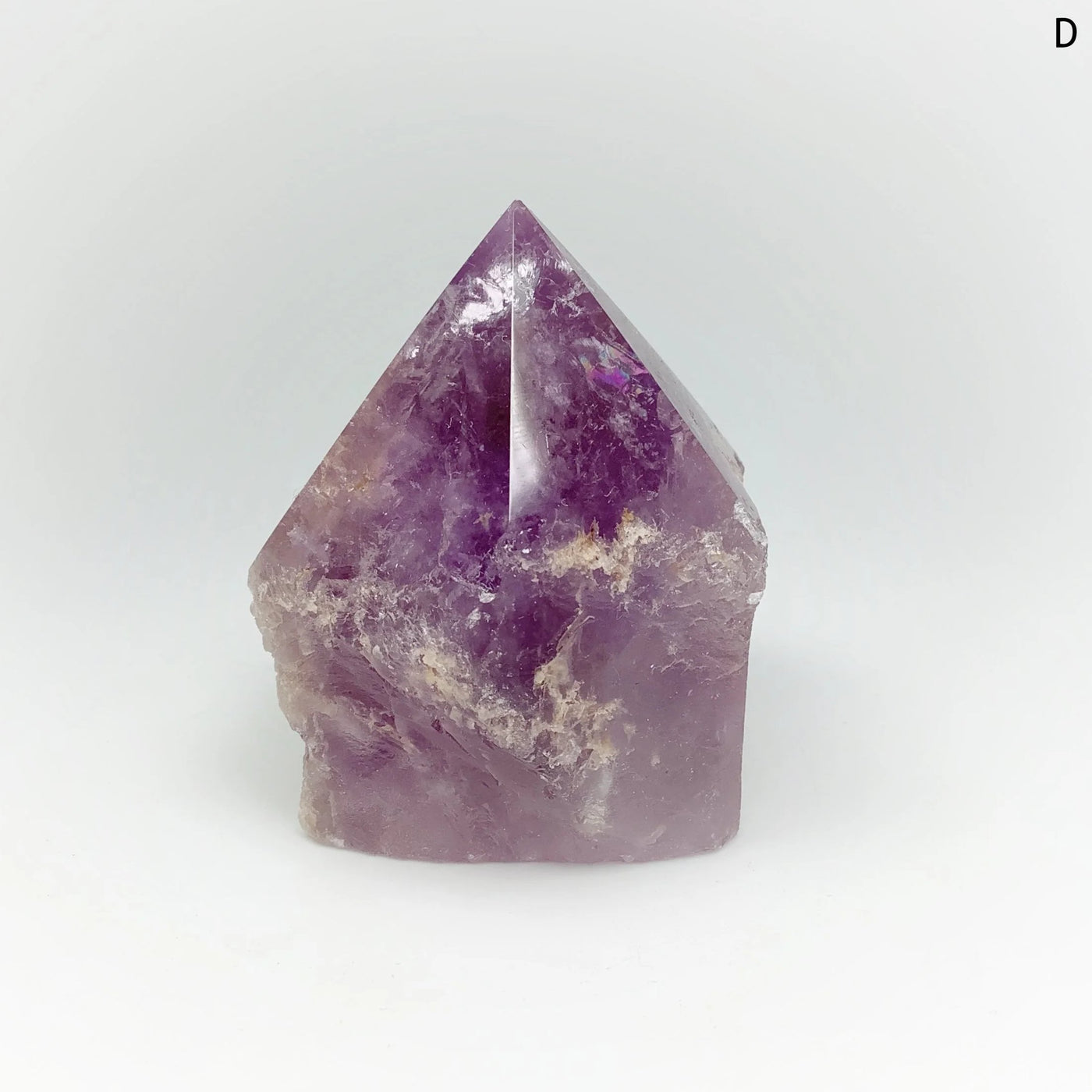 Amethyst Half Polished Point