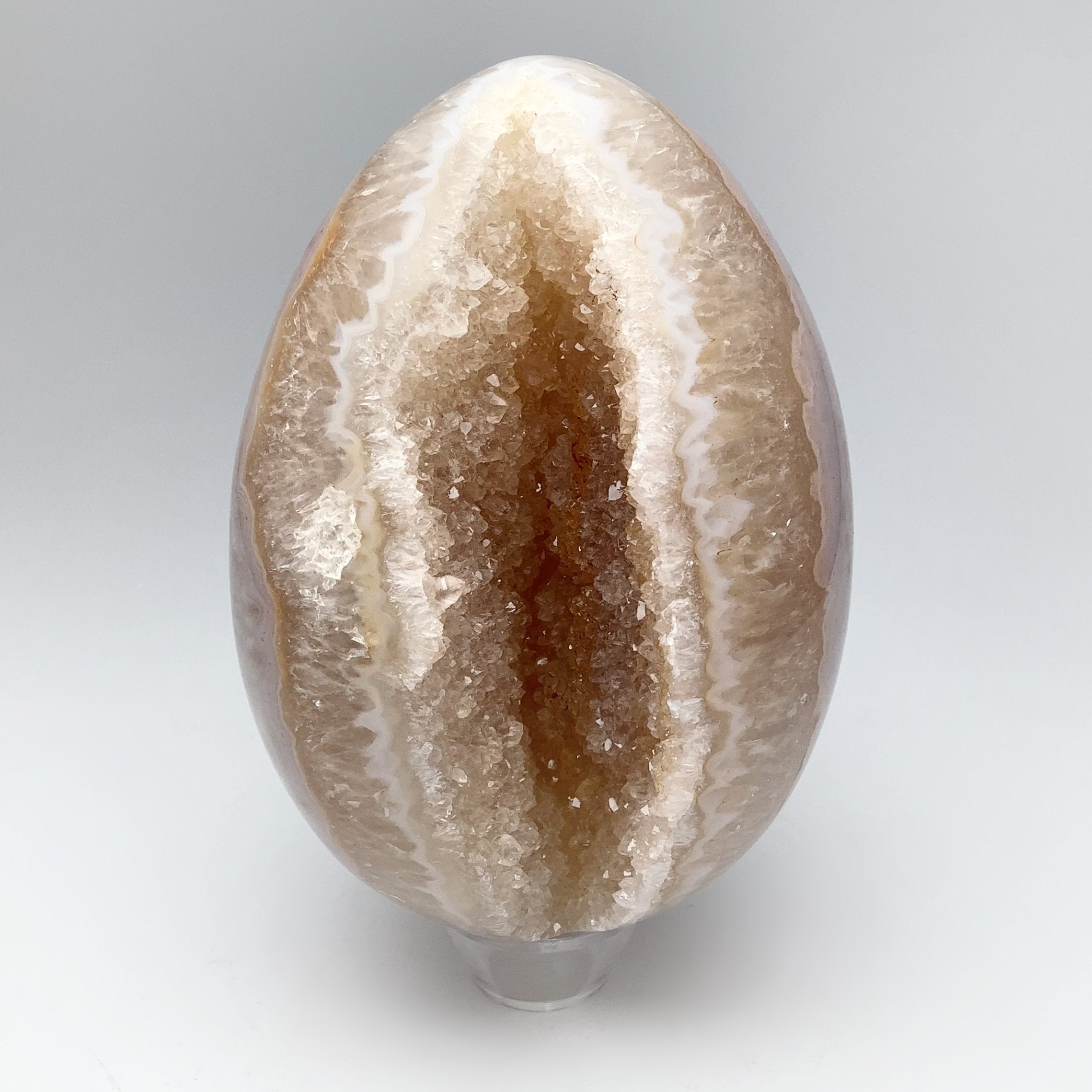 Agate Geode Egg - Rocks and Gems Canada