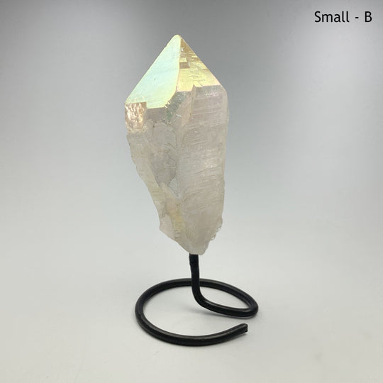 Rough Rainbow Citrine on Stand - Rocks and Gems Canada