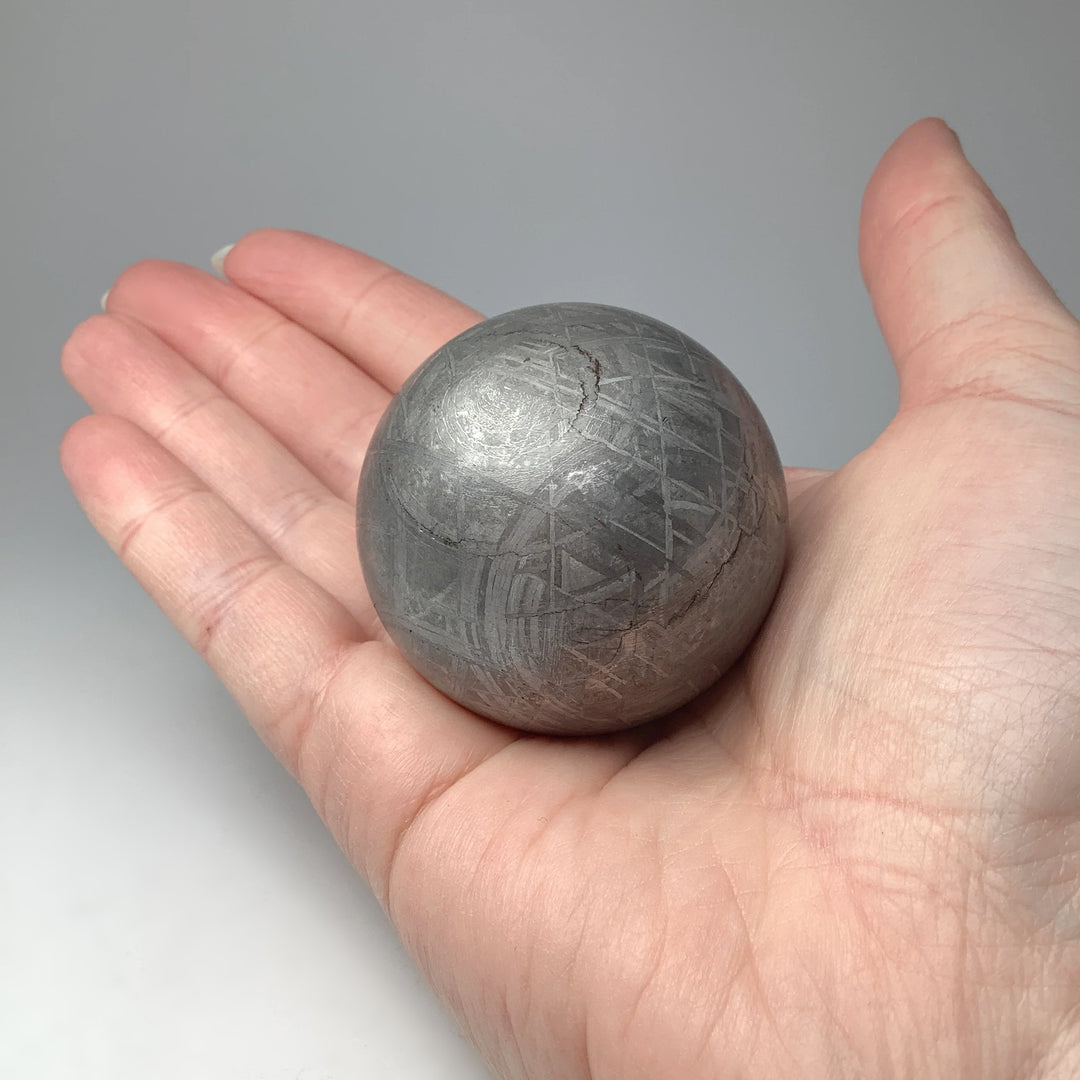 Gibeon Meteorite Sphere - Rocks and Gems Canada