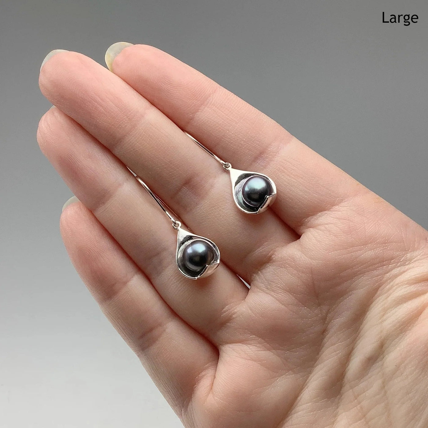 Tahitian Pearl Dangle Earrings