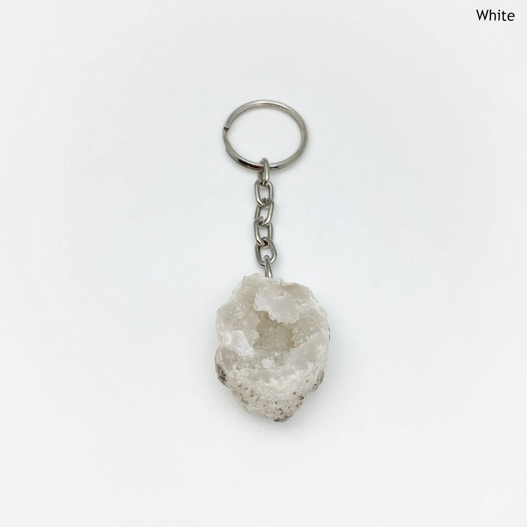 Geode Keychain - Rocks and Gems Canada
