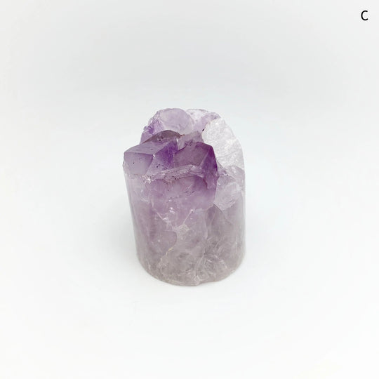 Amethyst Druze Cylinder Stand Up - Rocks and Gems Canada