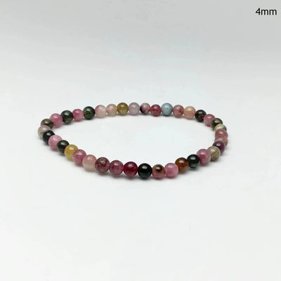 Mixed Tourmaline Beaded Bracelet