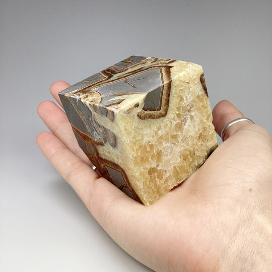 Septarian Cube - Rocks and Gems Canada