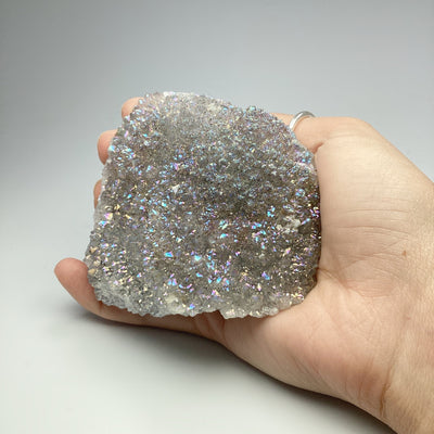 Rainbow Amethyst Druze Cluster
