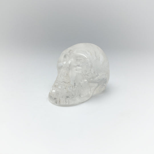 Carved Quartz Crystal Skull - Rocks and Gems Canada