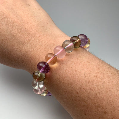 Multistone Oval Beaded Bracelet - High Quality