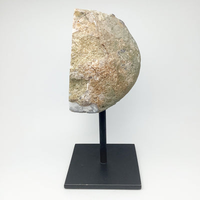 Natural Agate Geode on Stand