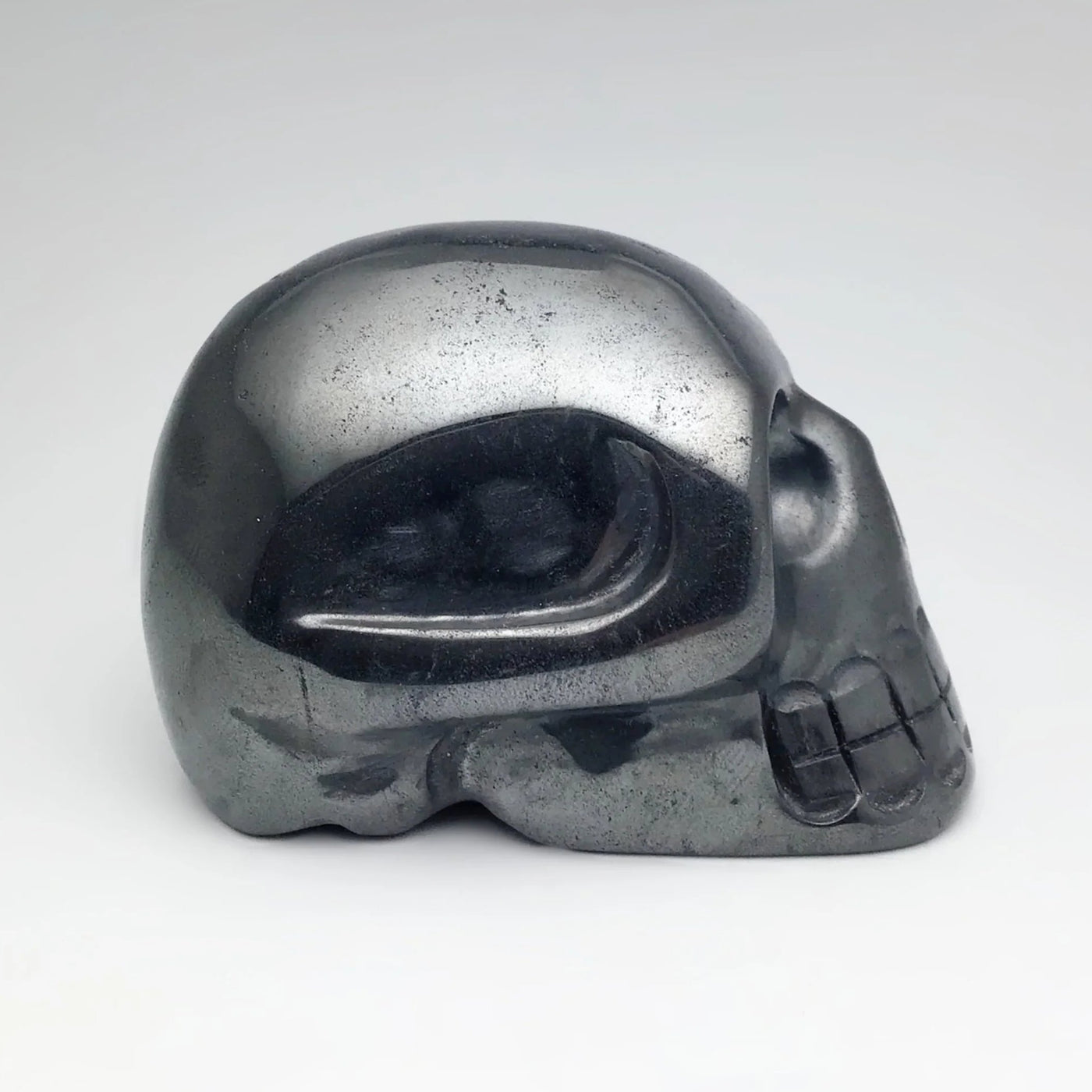 Carved Hematite Skull