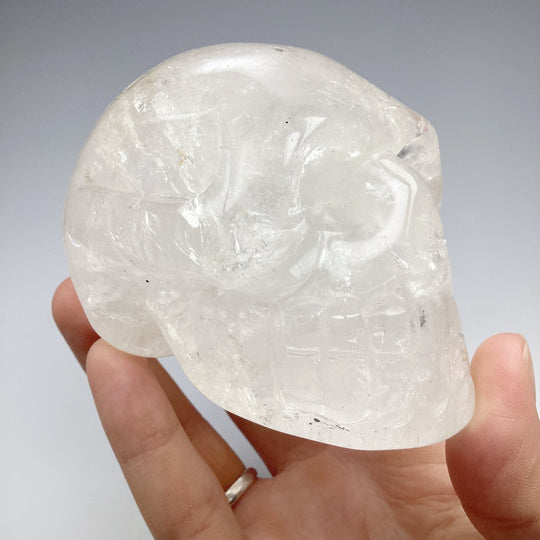 Girasol Quartz Skull - Rocks and Gems Canada